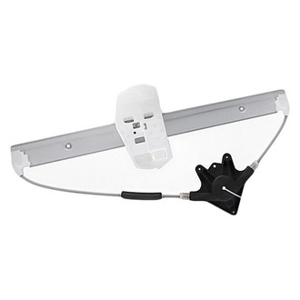 Replacement - Rear Passenger Side Power Window Regulator without Motor