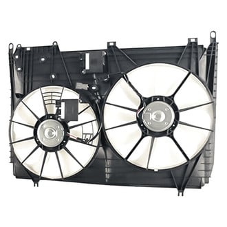 Replacement - Radiator Cooling Dual Fan Assembly