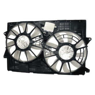 Replacement - Radiator Cooling Dual Fan Assembly with Control Module