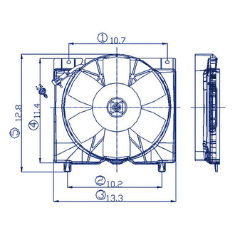 Replacement - Radiator Cooling Fan Shroud Assembly