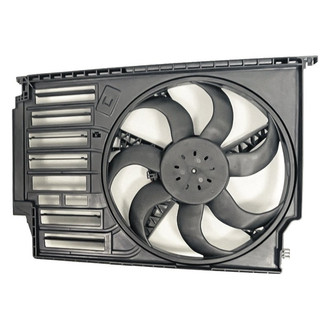Replacement - Radiator Cooling Single Fan Assembly
