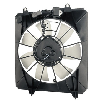 Replacement - A/C Condenser Fan Assembly with Motor, Blade, Shroud, Shield