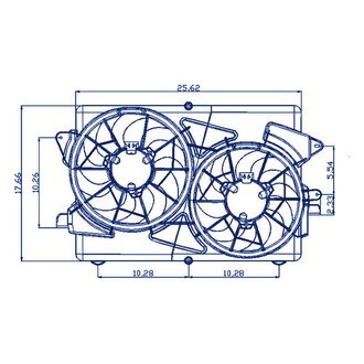 Replacement - Radiator Cooling Fan Shroud Assembly