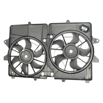 Replacement - Radiator Cooling Fan Assembly with Resistor