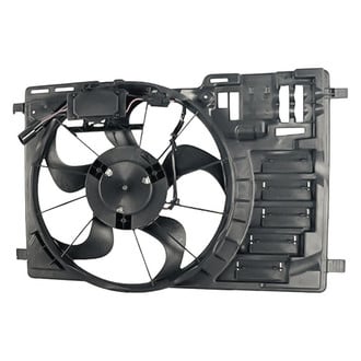 Replacement - Radiator Cooling Single Fan Assembly with Control Module