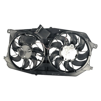 Replacement - A/C Condenser Fan Shroud Assembly with Control Module
