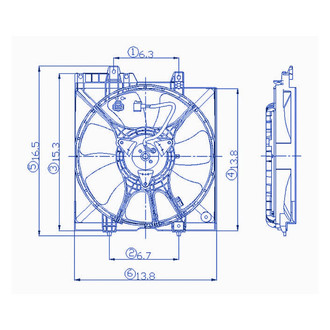 Replacement - A/C Condenser Fan Shroud Assembly