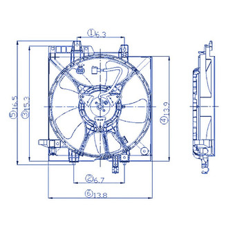 Replacement - Radiator Cooling Fan Shroud Assembly