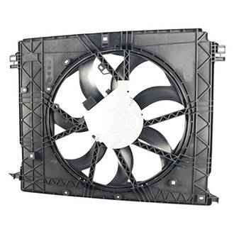 Replacement - Radiator Cooling Single Fan Assembly