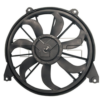 Replacement - Radiator Cooling Single Fan Assembly
