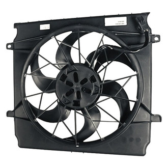 Replacement - Radiator Cooling Single Fan Assembly