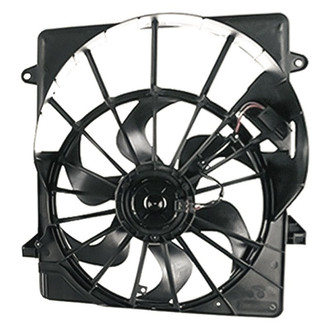 Replacement - Radiator Cooling Single Fan Assembly