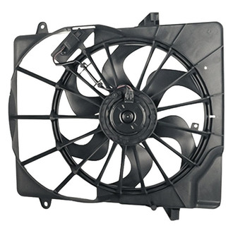 Replacement - Radiator Cooling Fan Shroud Assembly with Resistor