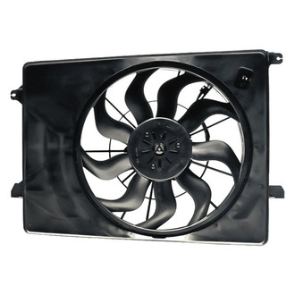 Replacement - Radiator Cooling Single Fan Assembly