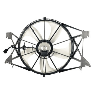 Replacement - Radiator Cooling Single Fan Assembly