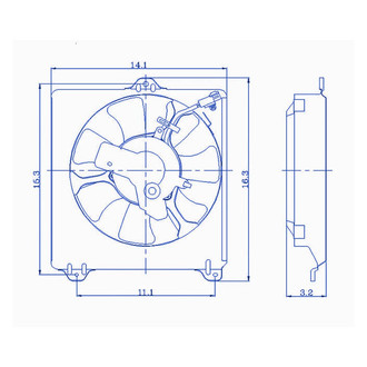 Replacement - A/C Condenser Fan Shroud Assembly