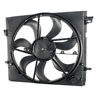 Replacement - Radiator Cooling Single Fan Assembly