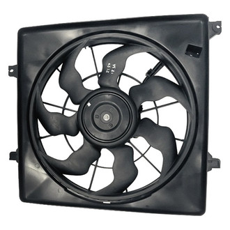 Replacement - Radiator Cooling Single Fan Assembly