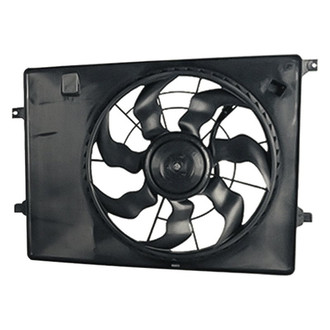 Replacement - Radiator Cooling Single Fan Assembly
