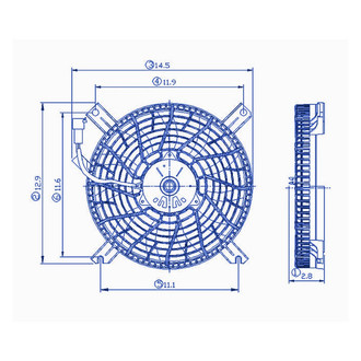 Replacement - A/C Condenser Fan Shroud Assembly