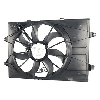 Replacement - Radiator Cooling Single Fan Assembly