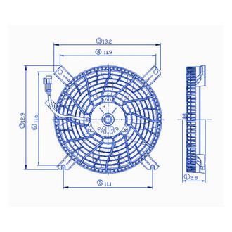 Replacement - A/C Condenser Fan Shroud Assembly