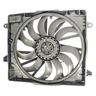 Replacement - Radiator Cooling Single Fan Assembly