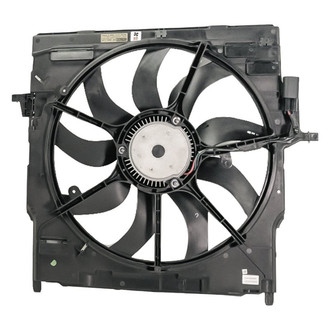 Replacement - Radiator Cooling Single Fan Assembly