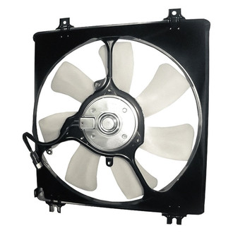 Replacement - Passenger Side A/C Condenser Single Fan Assembly