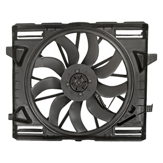 Replacement - Radiator And Condenser Fan Assembly with One Big Fan