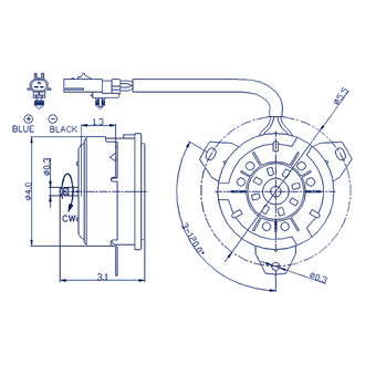 Replacement - Engine Cooling Fan Motor