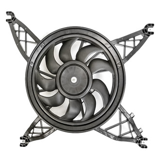 Replacement ID0019AA1454R00 - Radiator And Condenser Fan Assembly with One Big Fan