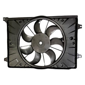 Replacement - Dual Radiator And Condenser Fan Assembly