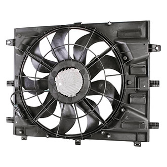 Replacement - Radiator And Condenser Fan Assembly with Three Fans