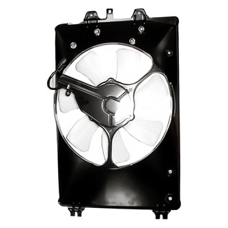 Replacement - A/C Condenser Fan Assembly with Motor, Blade And Shroud
