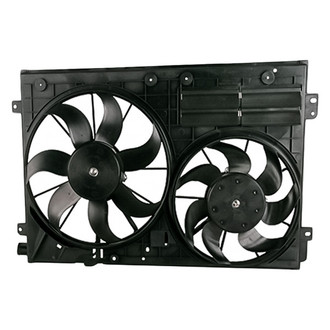 Replacement - Radiator Cooling Fan Assembly with Motor, Blade And Shroud