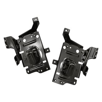 Replacement - Front Lower Driver and Passenger Side Bumper Bracket Set (CAPA Certified)