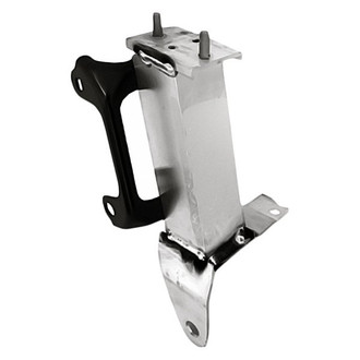 Replacement - Front Lower Driver Side Bumper Impact Bar Bracket (CAPA Certified)