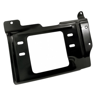 Replacement - Front Driver Side Bumper Mounting Plate (CAPA Certified)