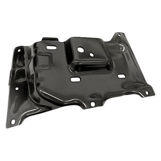 Replacement - Front Driver Side Bumper Mounting Bracket Plate (CAPA Certified)