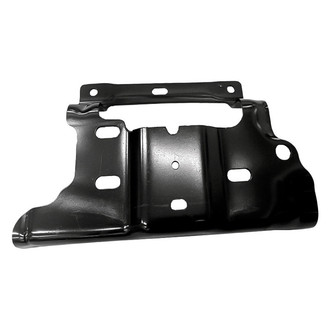 Replacement - Front Driver Side Bumper Mounting Plate (CAPA Certified)