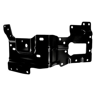 Replacement - Front Driver Side Bumper Mounting Plate (CAPA Certified)