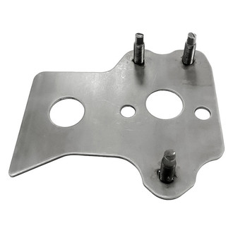 Replacement - Front Passenger Side Bumper Mounting Plate (CAPA Certified)