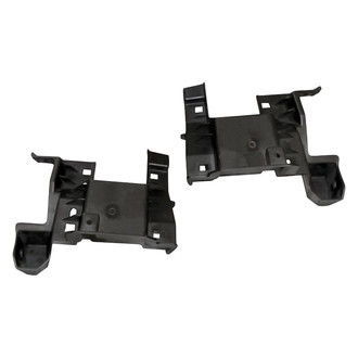 Replacement - Front Driver and Passenger Side Fog Light Bracket Set (Standard Line)
