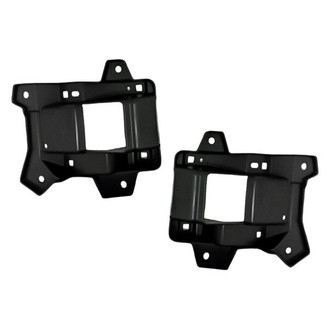 Replacement - Front Outer Driver and Passenger Side Fog Light Bracket Set (Standard Line)