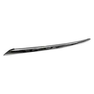 Replacement - Front Outer Driver Side Bumper Cover Molding (Standard Line)