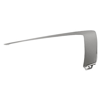 Replacement - Front Upper Passenger Side Bumper Cover Molding (CAPA Certified)