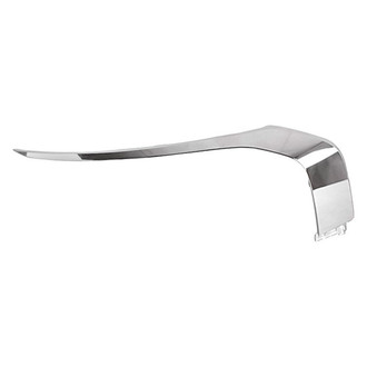 Replacement - Front Upper Passenger Side Bumper Cover Molding (CAPA Certified)