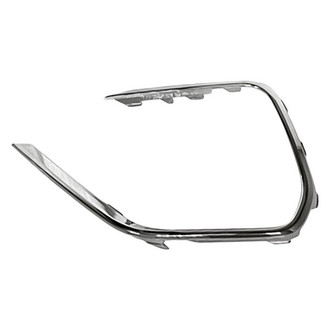 Replacement - Front Driver Side Bumper Cover Grille Molding (Standard Line)