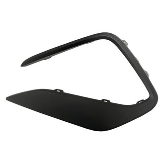 Replacement - Front Outer Driver Side Bumper Cover Grille Molding (CAPA Certified)